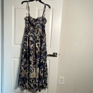 Desigual floral maxi tank dress